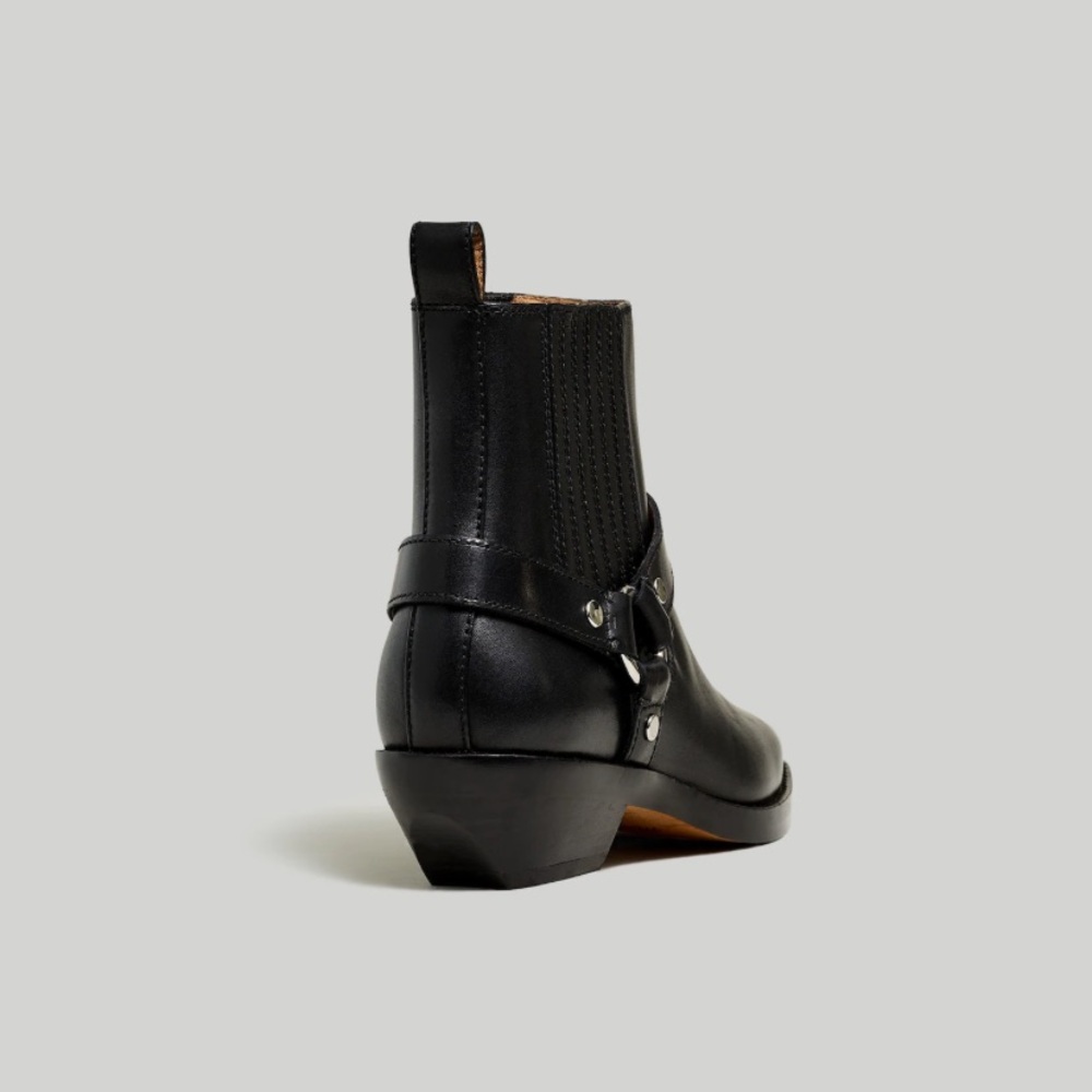 NWOT Madewell Leather Santiago Western Ankle Boot - Picture 3 of 10